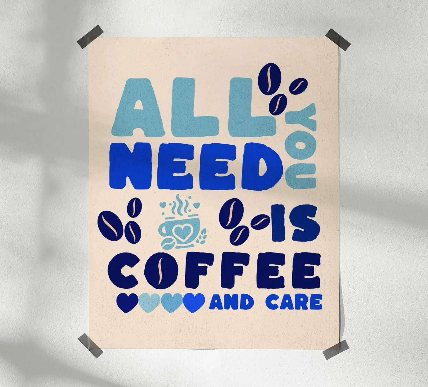 CAFFÈ E CURA poster da Street Boutique