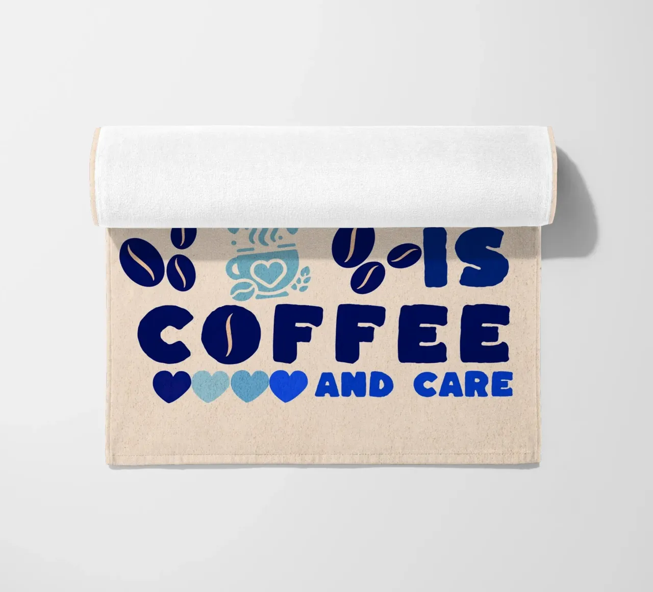 CAFFÈ E CURA telo mare da Street Boutique