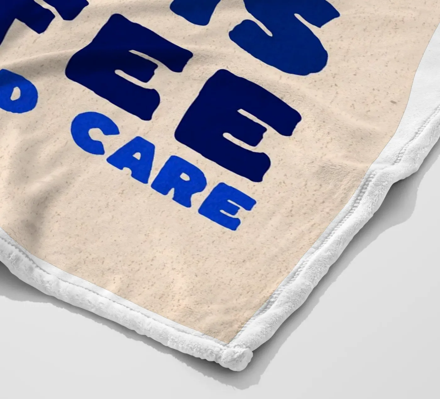 CAFFÈ E CURA coperta in pile da Street Boutique