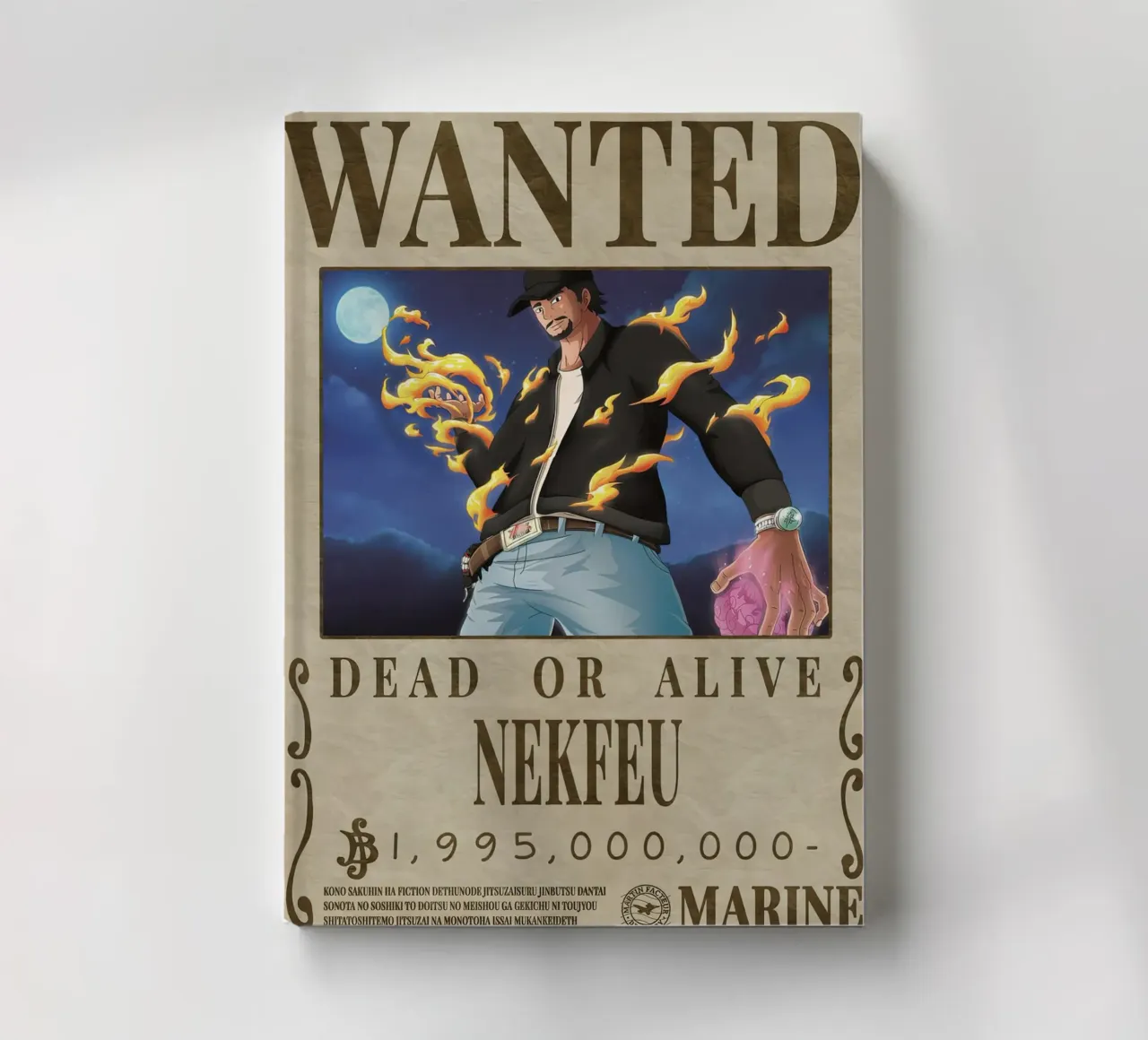 Wanted Nekfeu notebook by Green