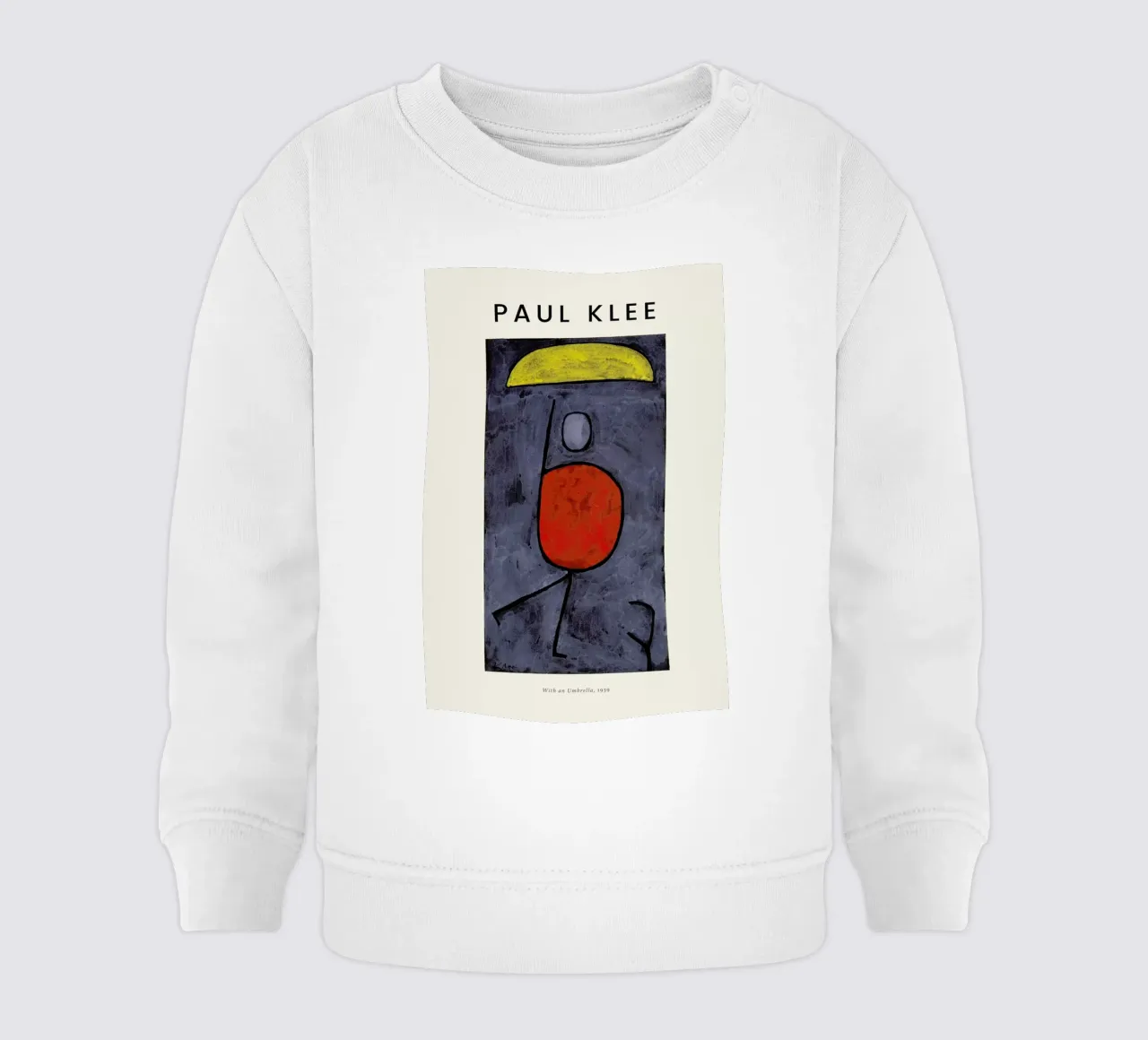 Klee - With an Umbrella felpa neonato da Vintage by JUNIQE