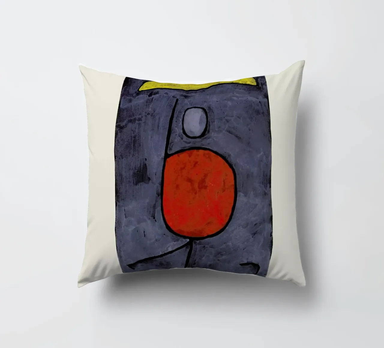 Klee - With an Umbrella cuscino da Vintage by JUNIQE