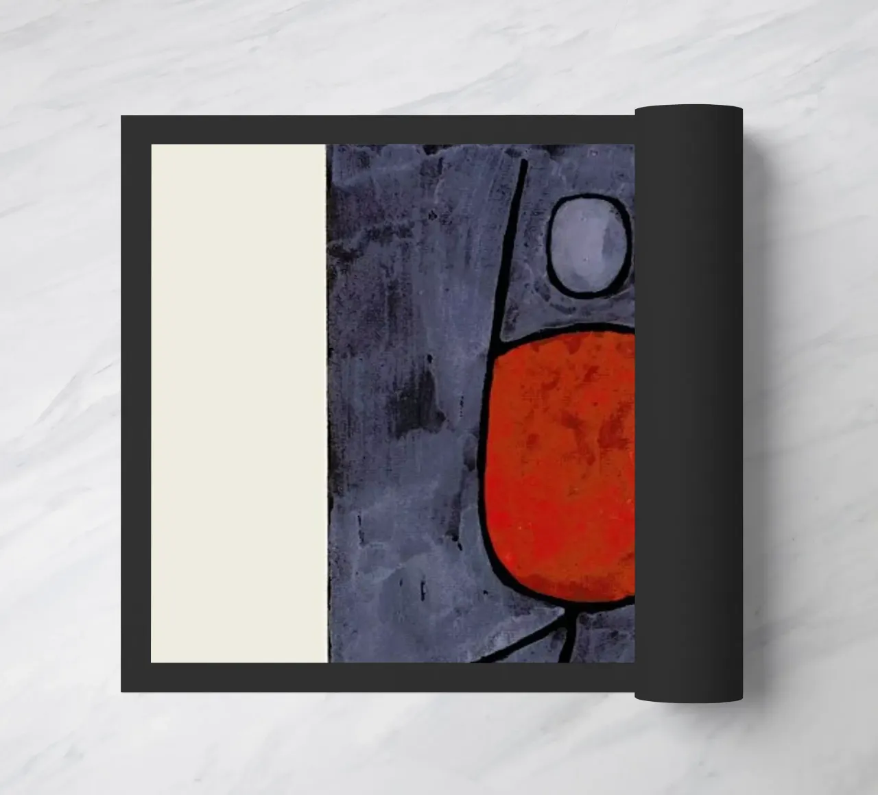 Klee - With an Umbrella zerbino da Vintage by JUNIQE