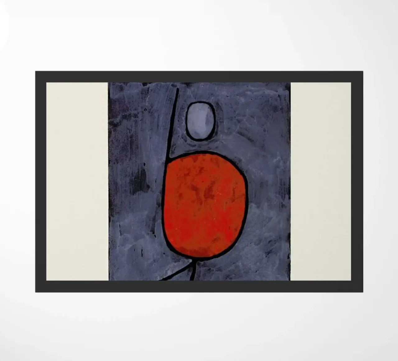 Klee - With an Umbrella zerbino da Vintage by JUNIQE