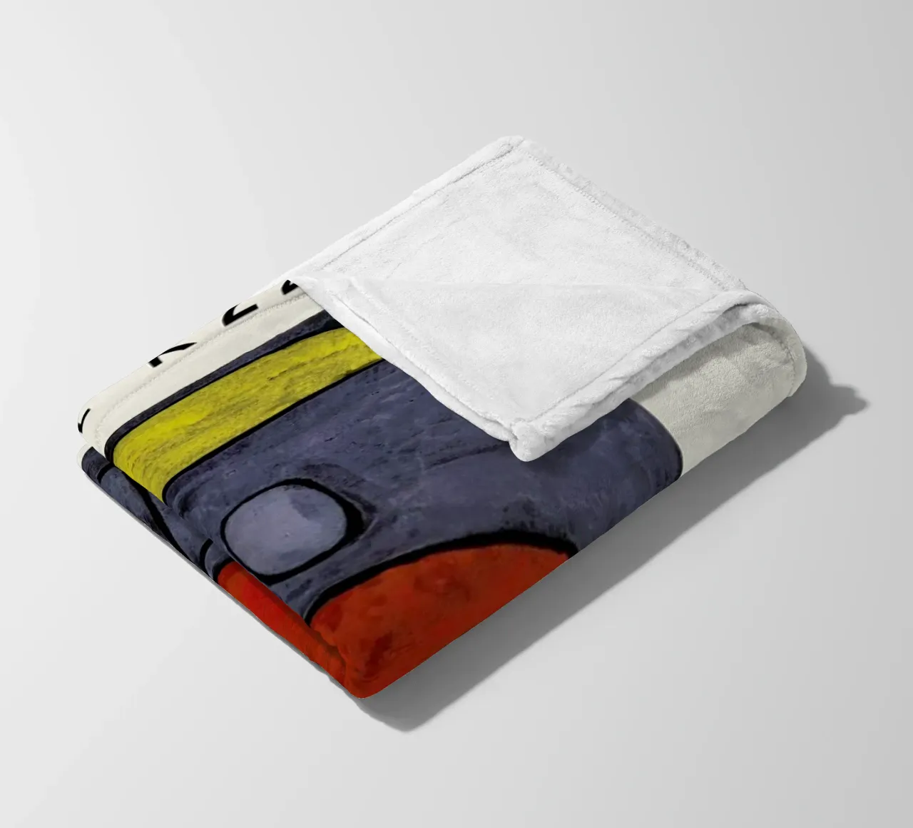 Klee - With an Umbrella coperta in pile da Vintage by JUNIQE