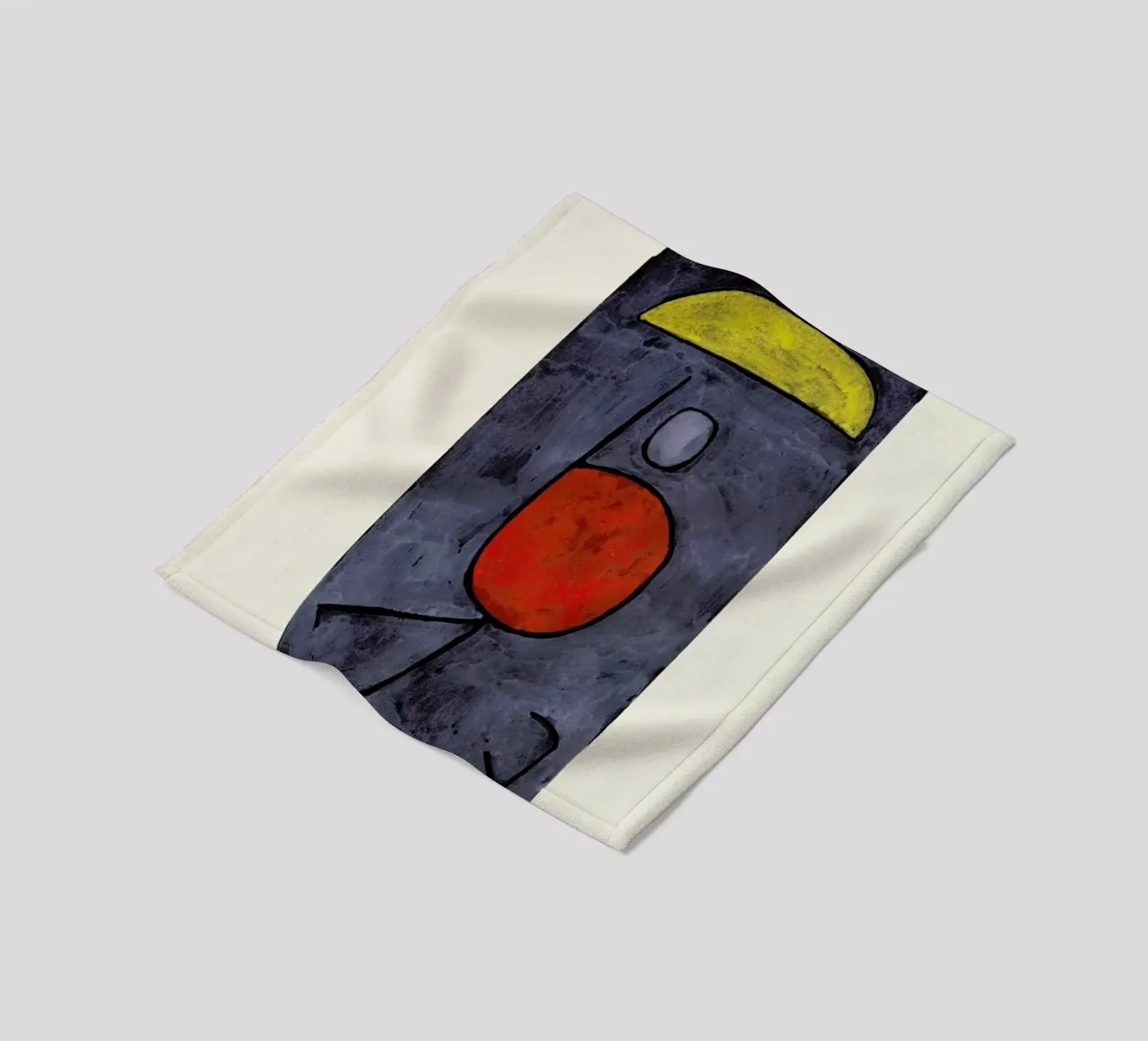 Klee - With an Umbrella coperta in pile da Vintage by JUNIQE