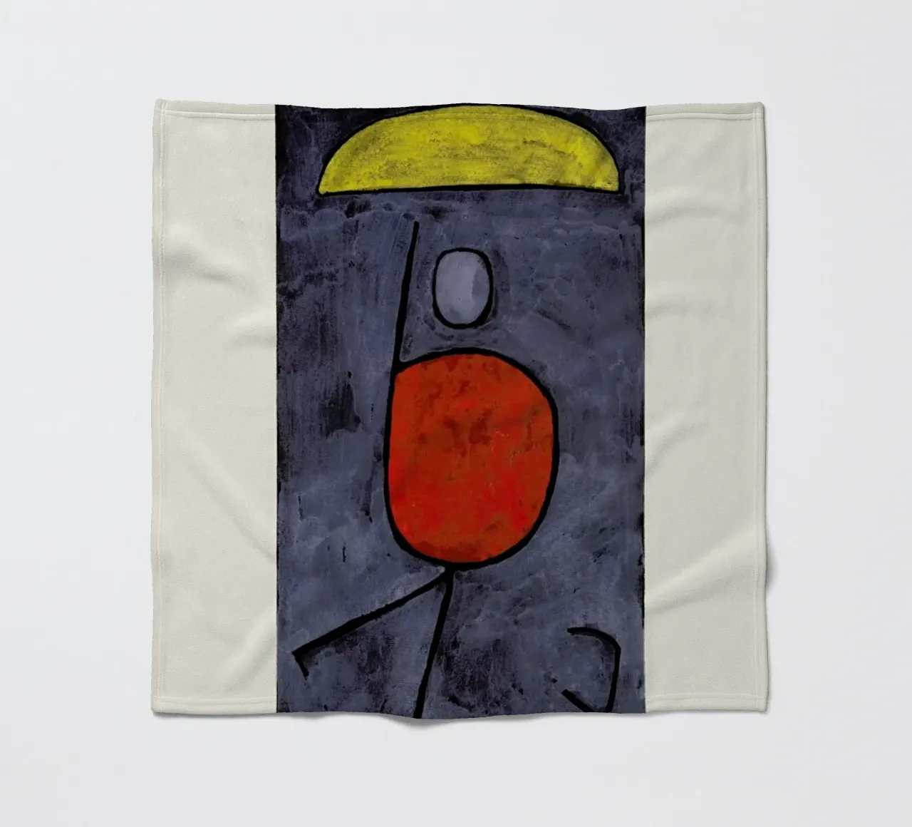 Klee - With an Umbrella coperta in pile da Vintage by JUNIQE