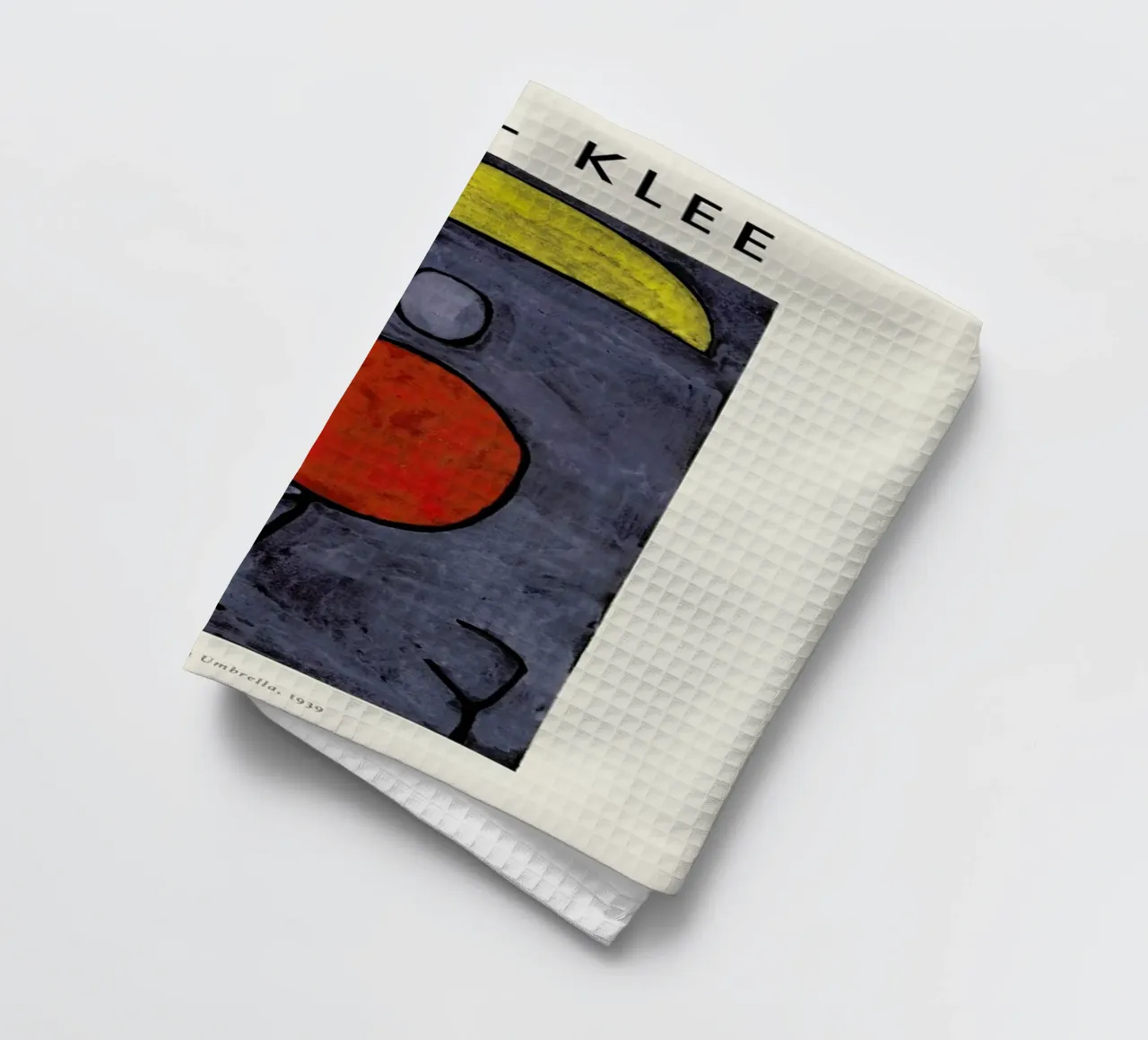 Klee - With an Umbrella canovaccio da cucina da Vintage by JUNIQE