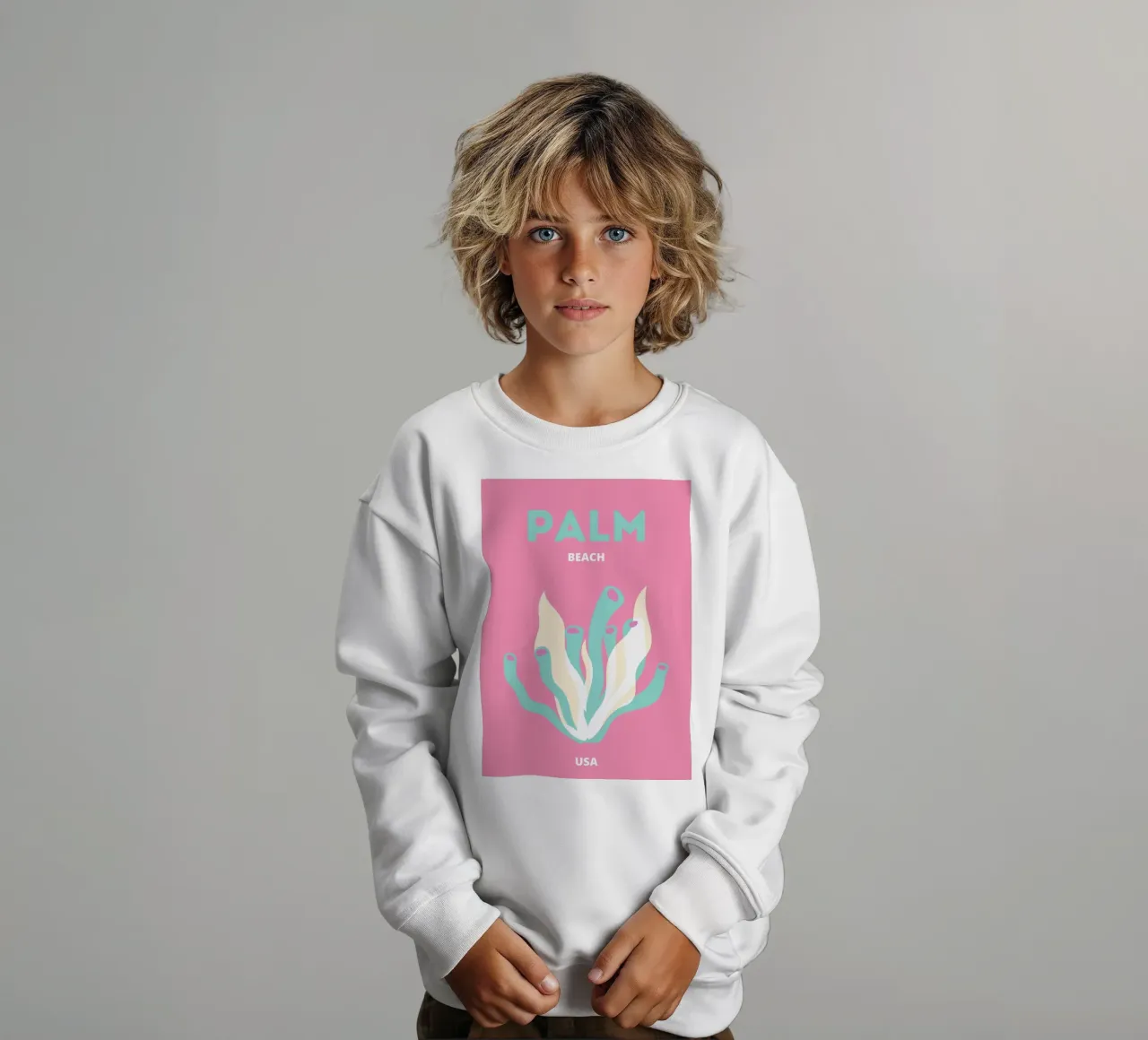 "Always A Good Idea" Tipografia retrò in grassetto Pop Art positiva felpa bambino da NorwesClub