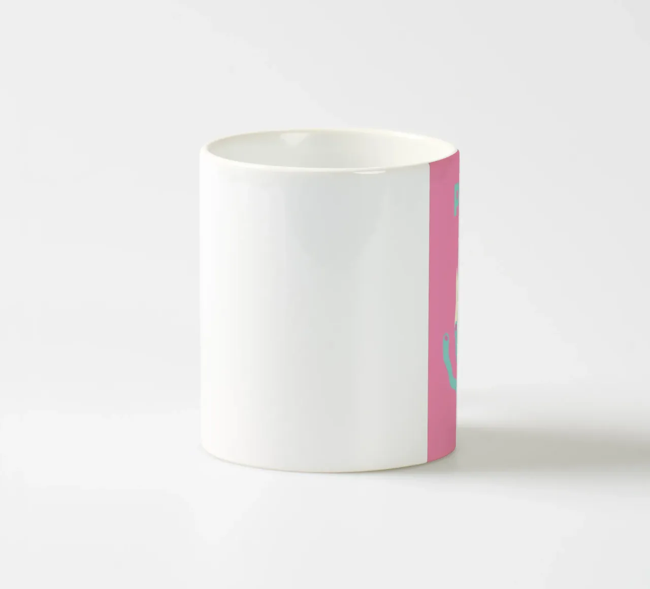 "Always A Good Idea" Tipografia retrò in grassetto Pop Art positiva tazza in ceramica da NorwesClub