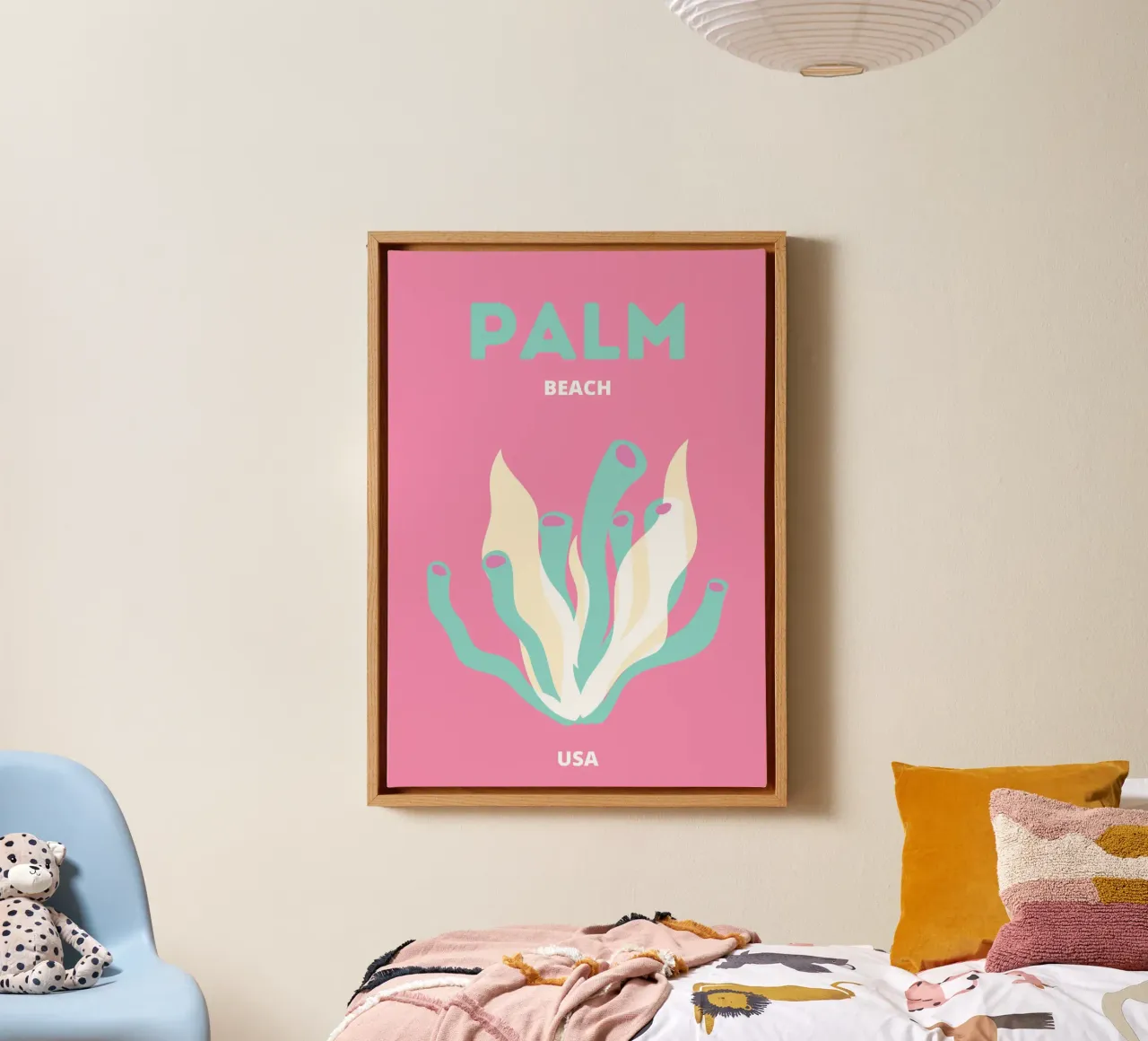 "Always A Good Idea" Tipografia retrò in grassetto Pop Art positiva tela da NorwesClub