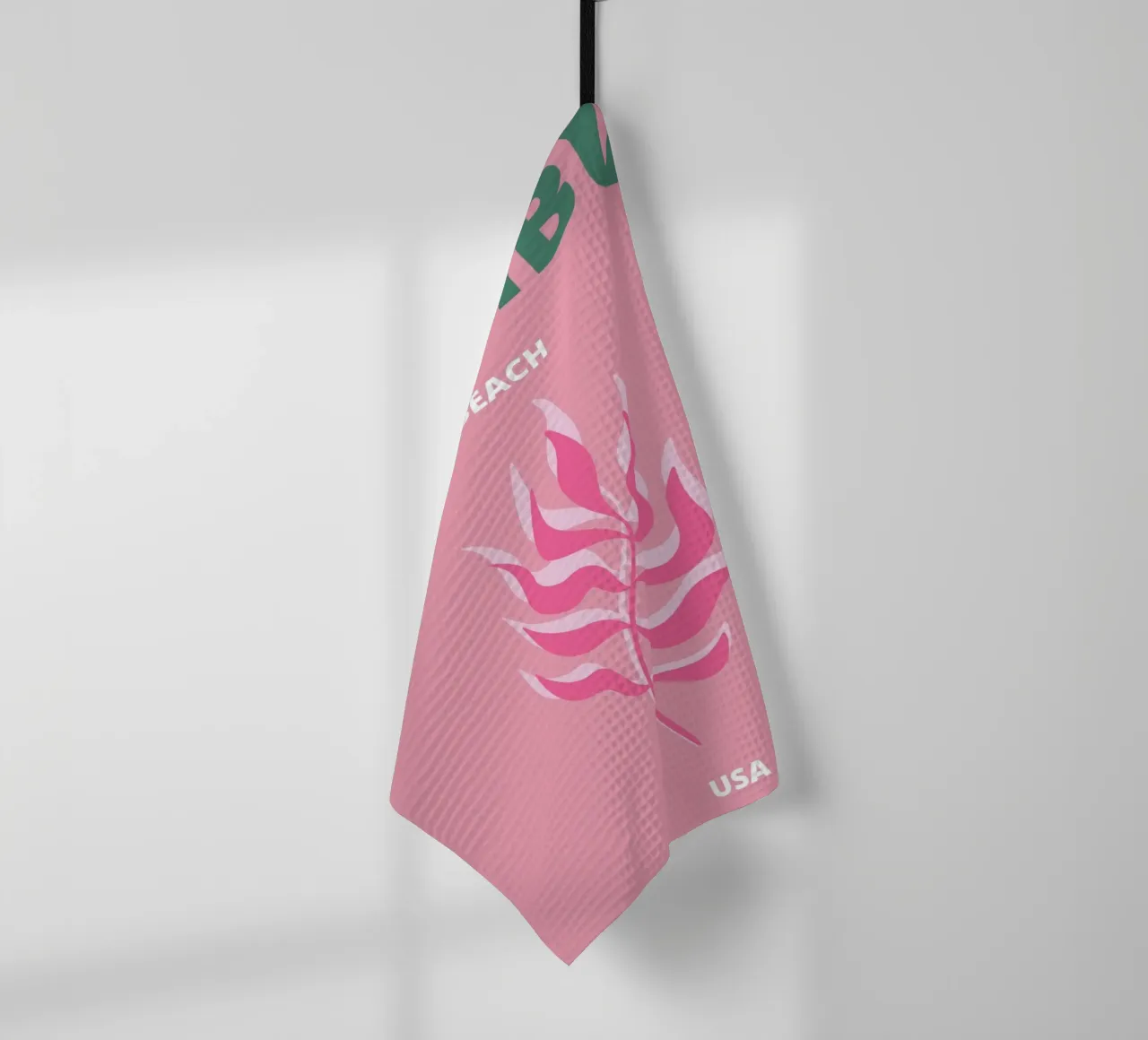Matisse ispirato a forme organiche astratte rosa Pop Art canovaccio da cucina da NorwesClub