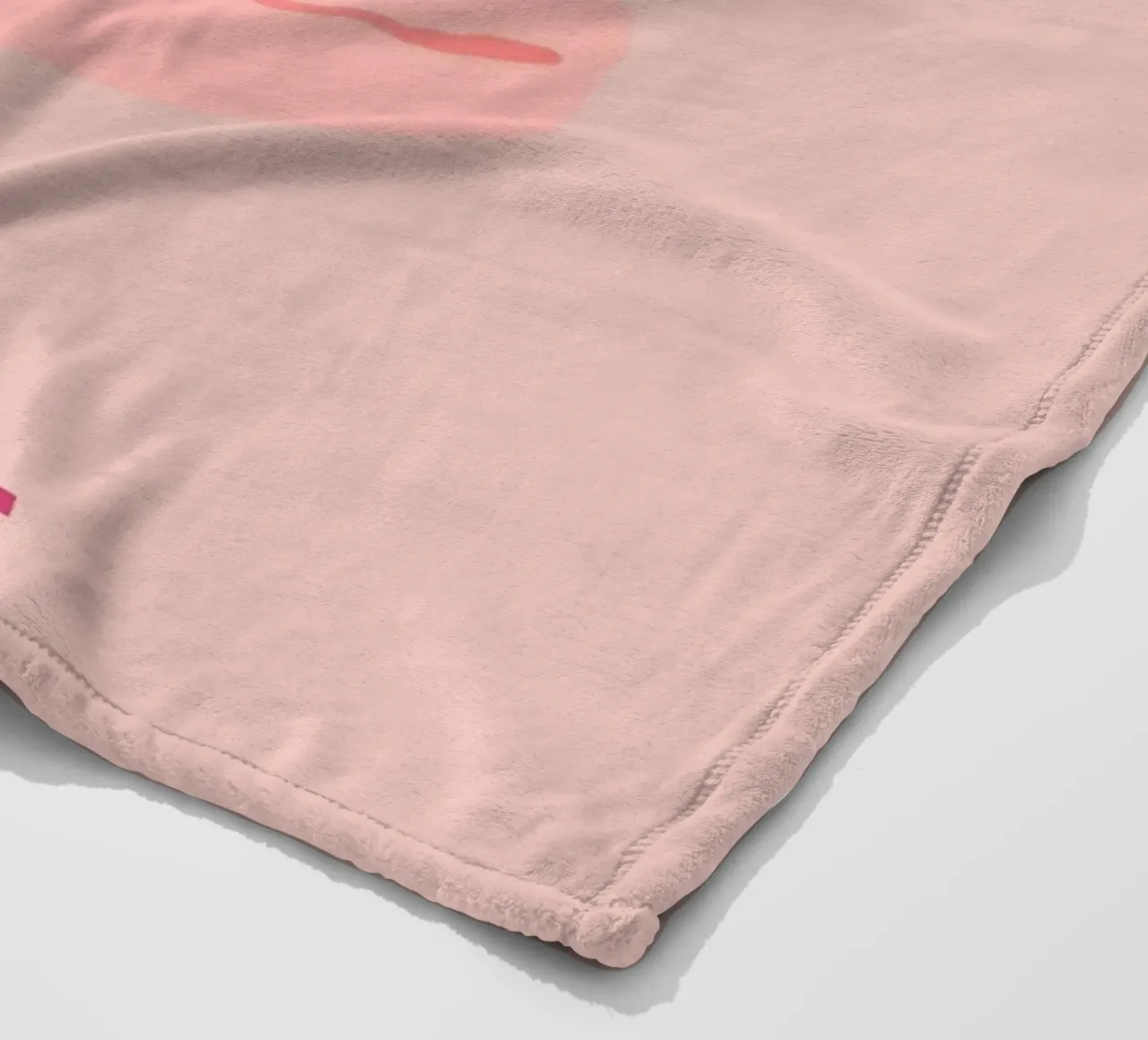 Macarons rosa Dolce dessert Illustrazione pop art coperta in pile da NorwesClub