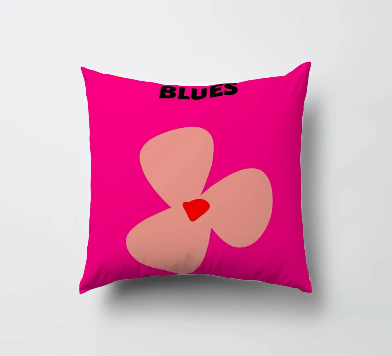 Agatha Ruiz de la Prada Cuore rosa Pop Art Amore Stampa cuscino da NorwesClub