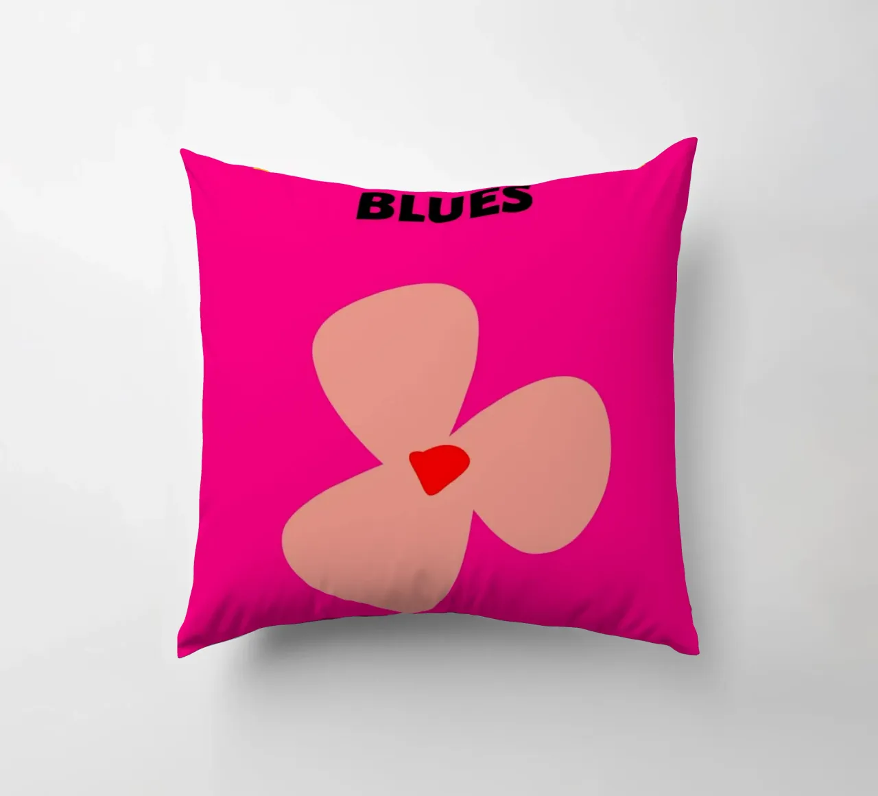 Agatha Ruiz de la Prada Cuore rosa Pop Art Amore Stampa cuscino da NorwesClub