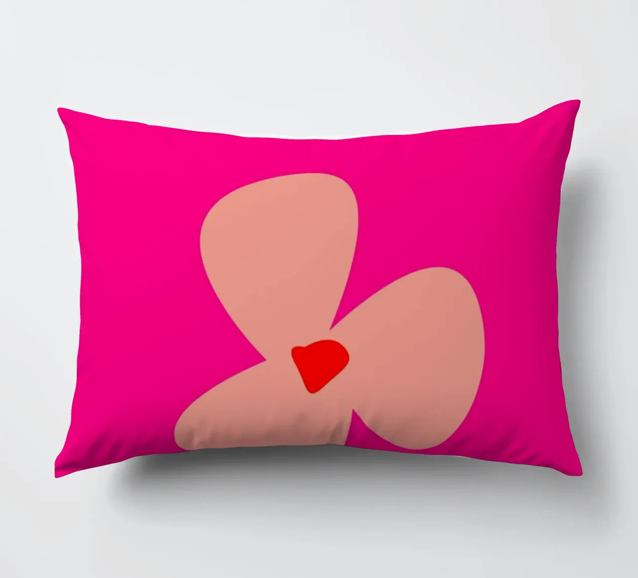 Agatha Ruiz de la Prada Cuore rosa Pop Art Amore Stampa cuscino da NorwesClub