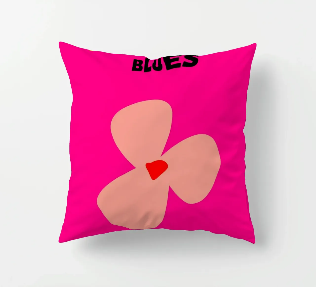 Agatha Ruiz de la Prada Cuore rosa Pop Art Amore Stampa cuscino da NorwesClub