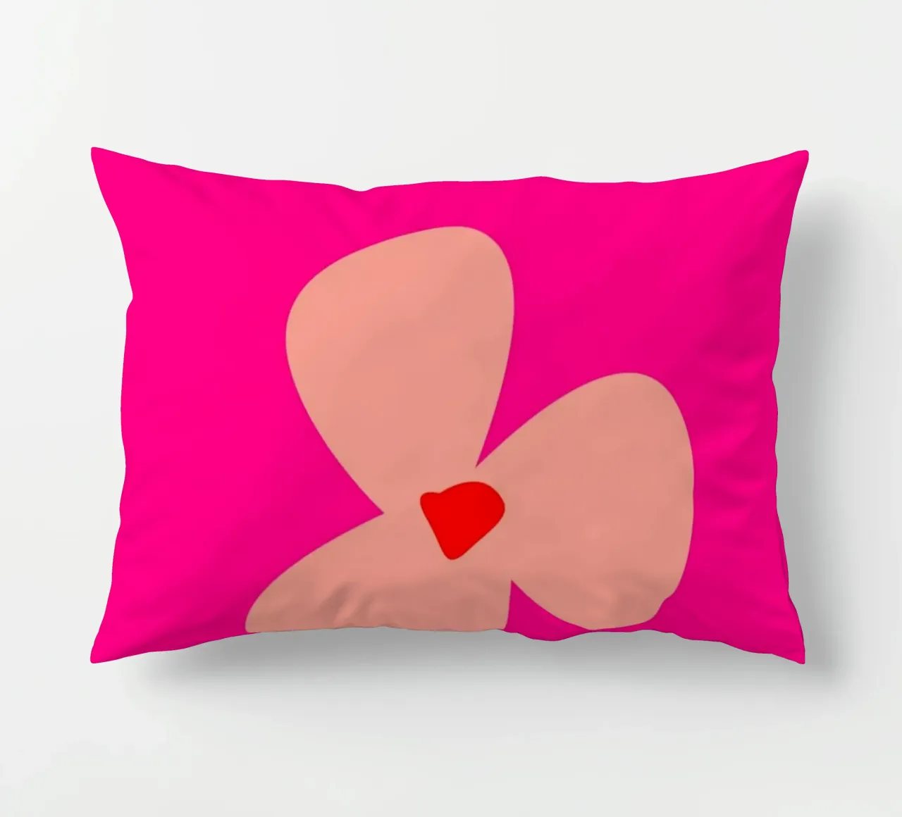 Agatha Ruiz de la Prada Cuore rosa Pop Art Amore Stampa cuscino da NorwesClub