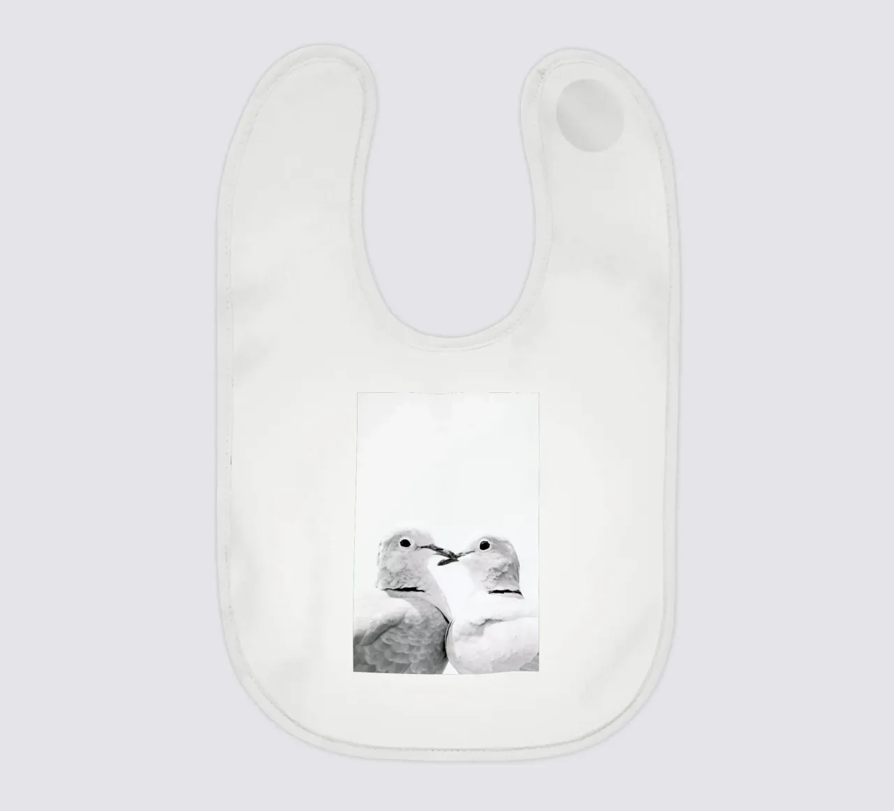 Lovers baby bib by Victoria Frost