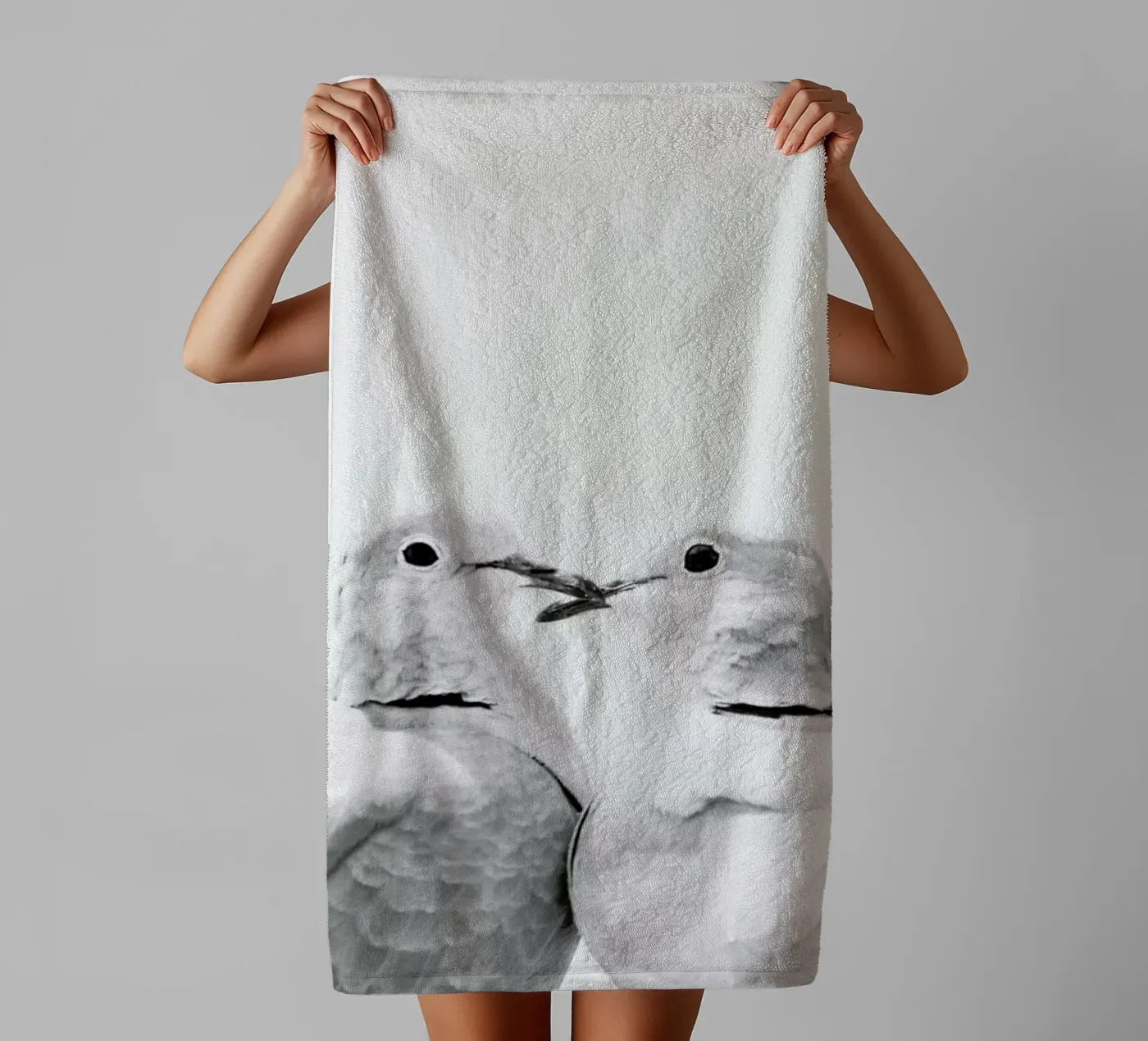 Lovers badhanddoek van Victoria Frost