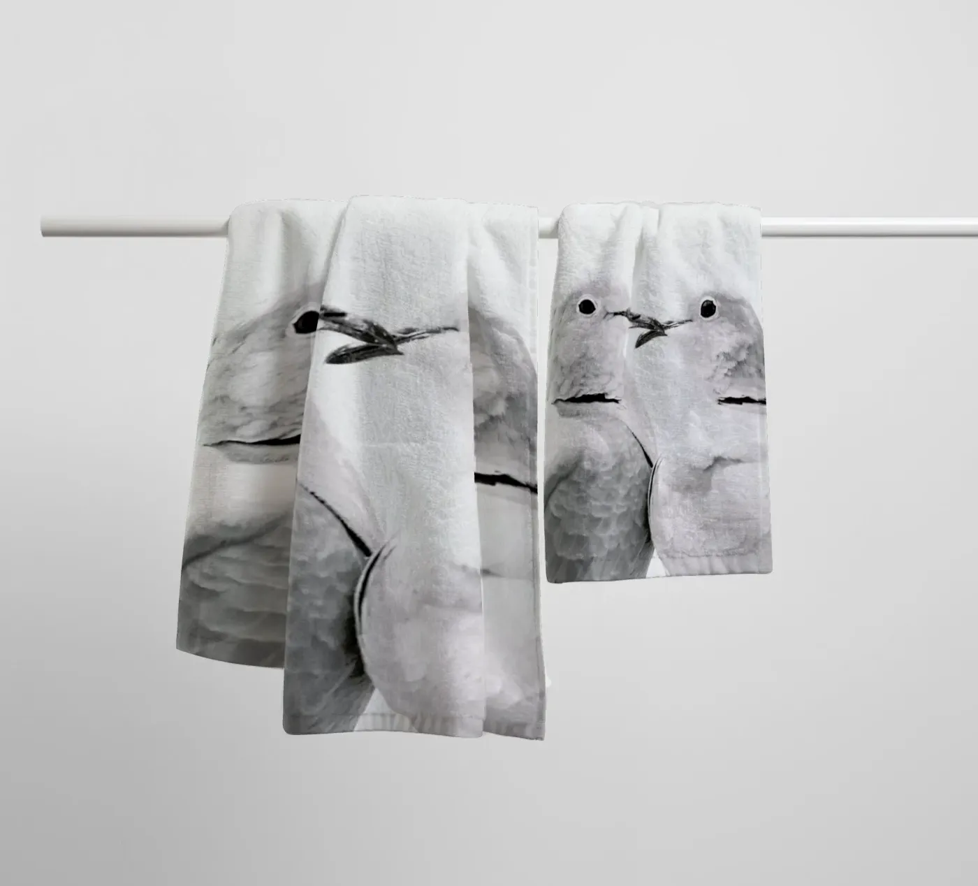 Lovers badhanddoek van Victoria Frost