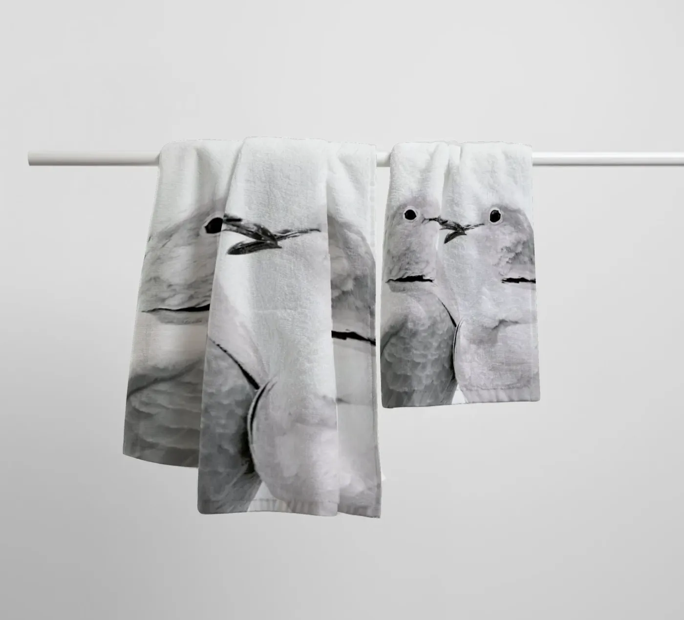 Lovers badhanddoek van Victoria Frost