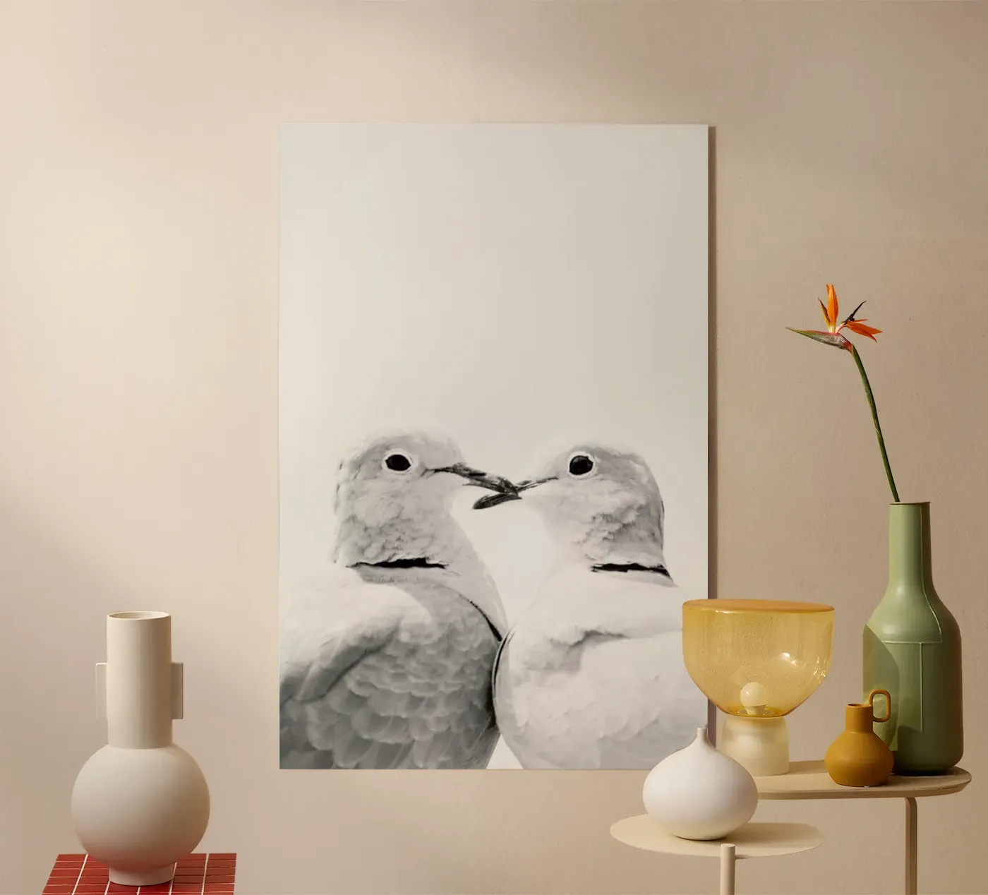 Lovers Acryl-Glas von Victoria Frost