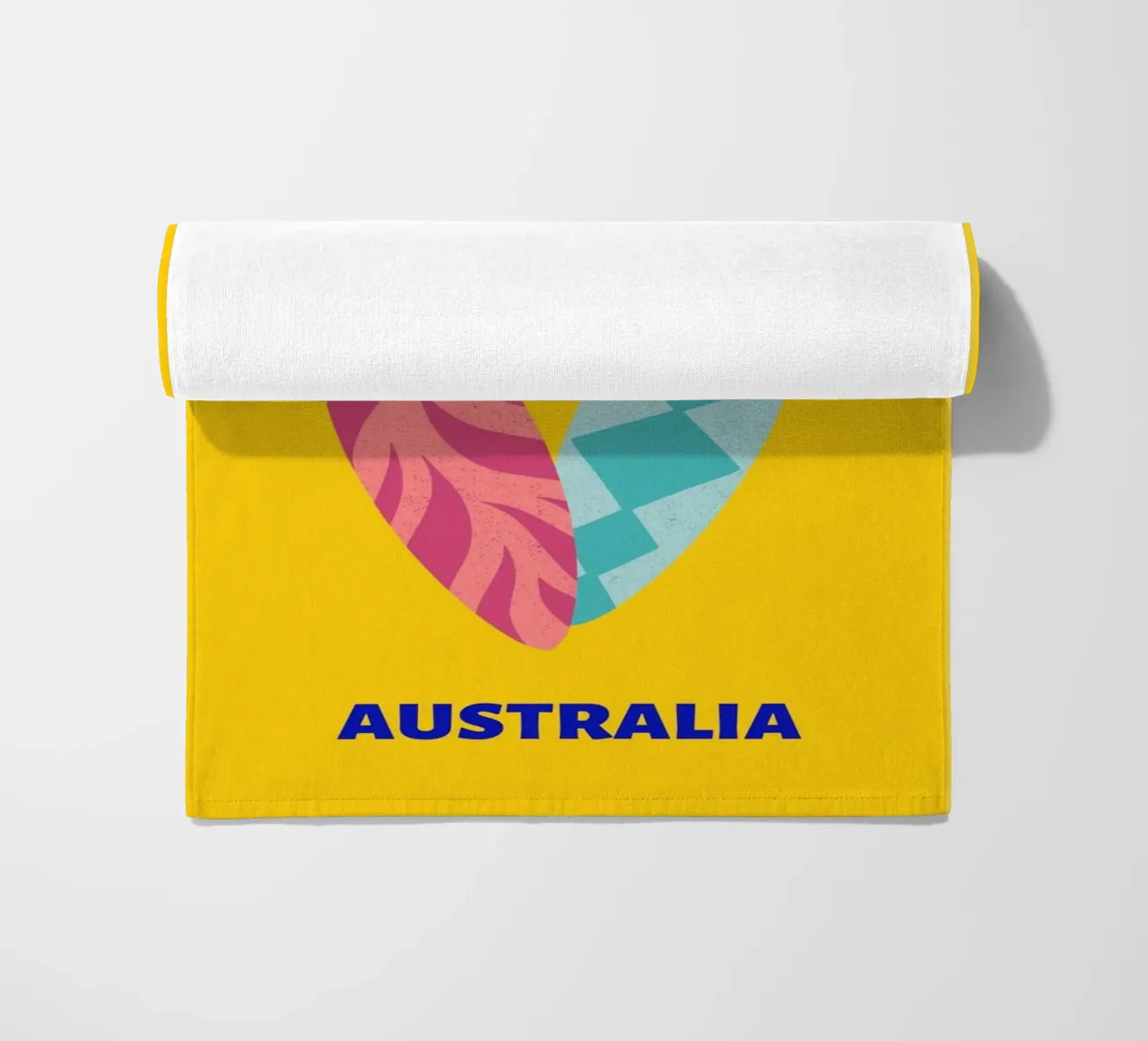 "We're All Part Of The Story" (Nous faisons tous partie de l'histoire) Retro Sun Pop Art Print (Impression pop art) serviette de plage de NorwesClub