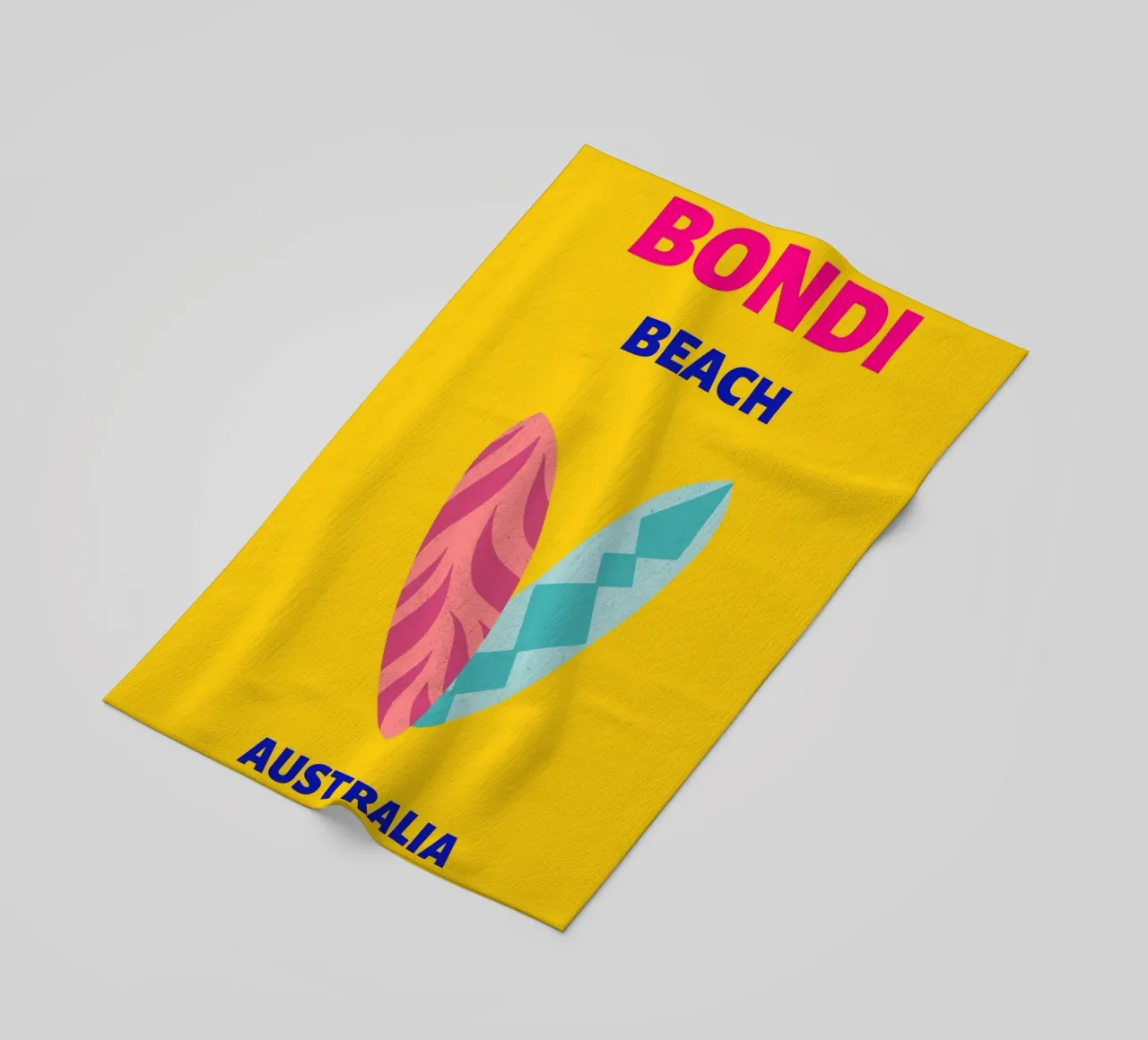 "We're All Part Of The Story" (Nous faisons tous partie de l'histoire) Retro Sun Pop Art Print (Impression pop art) serviette de plage de NorwesClub