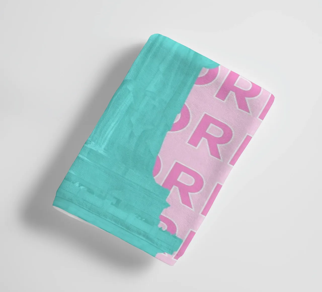 Statua della Libertà rosa, stampa pop art retrò di New York asciugamano da bagno da NorwesClub