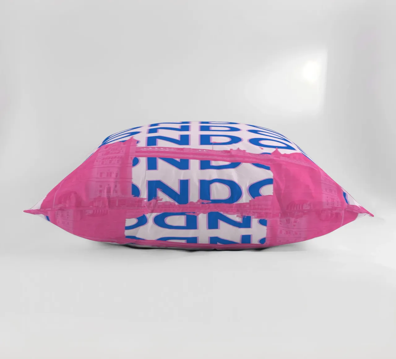 Londra Regno Unito, città retrò, punto di riferimento per i viaggi Stampa pop art cuscino da NorwesClub