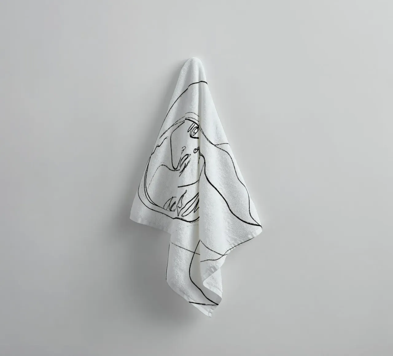 Thoughts asciugamano da bagno da treechild