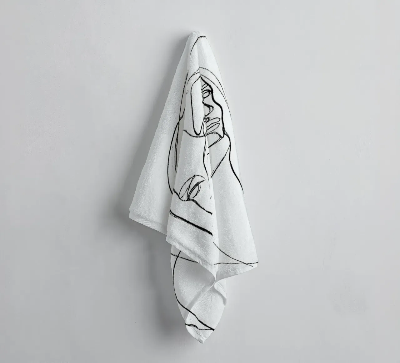 Thoughts asciugamano da bagno da treechild