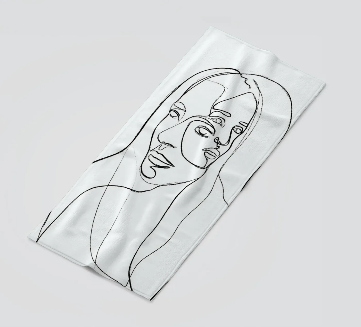 Thoughts serviette de plage de treechild