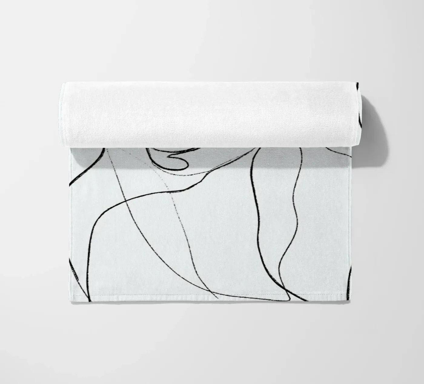 Thoughts serviette de plage de treechild