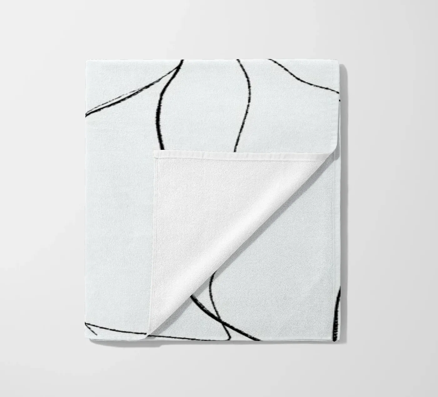 Thoughts serviette de plage de treechild