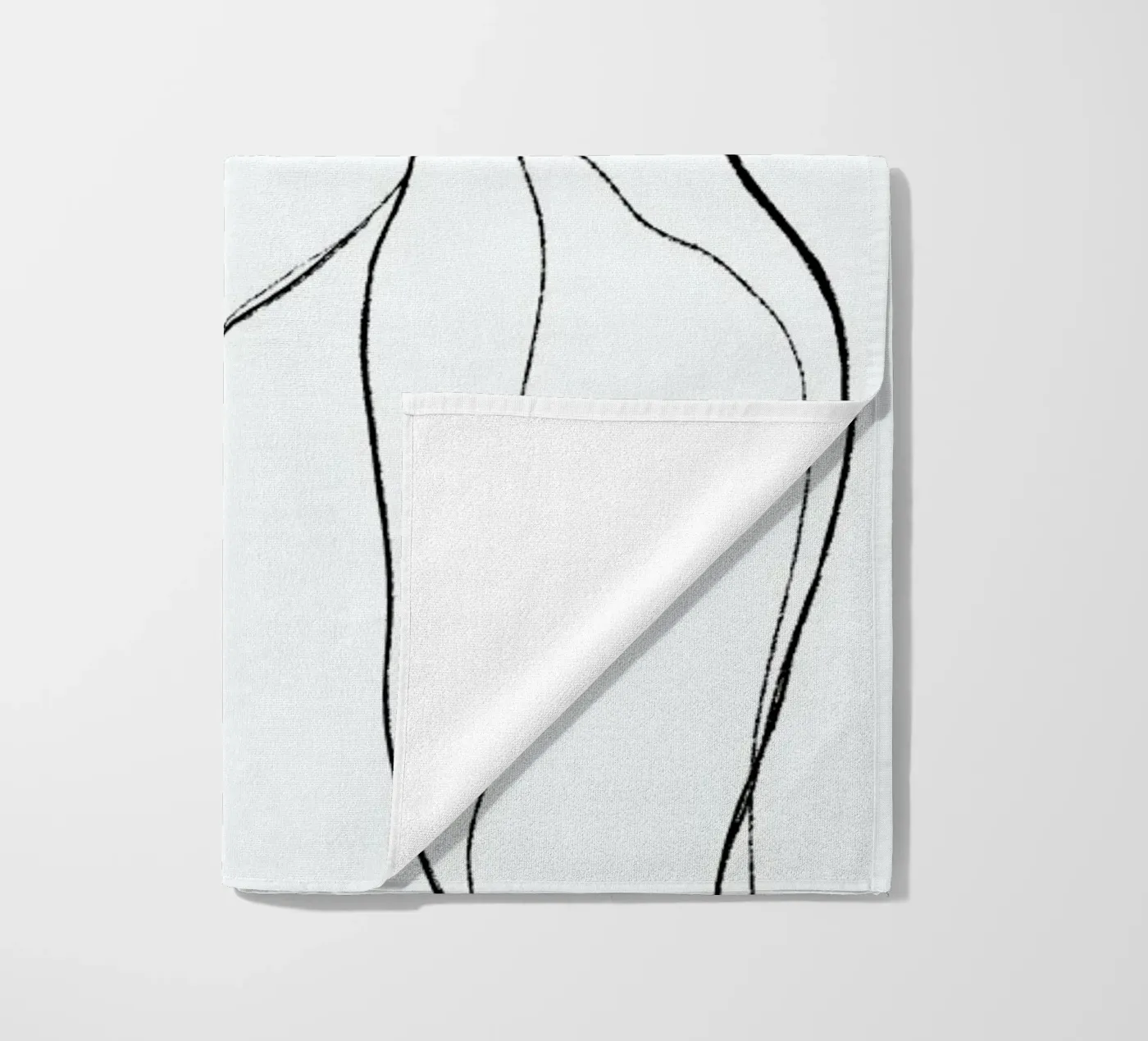 Thoughts serviette de plage de treechild