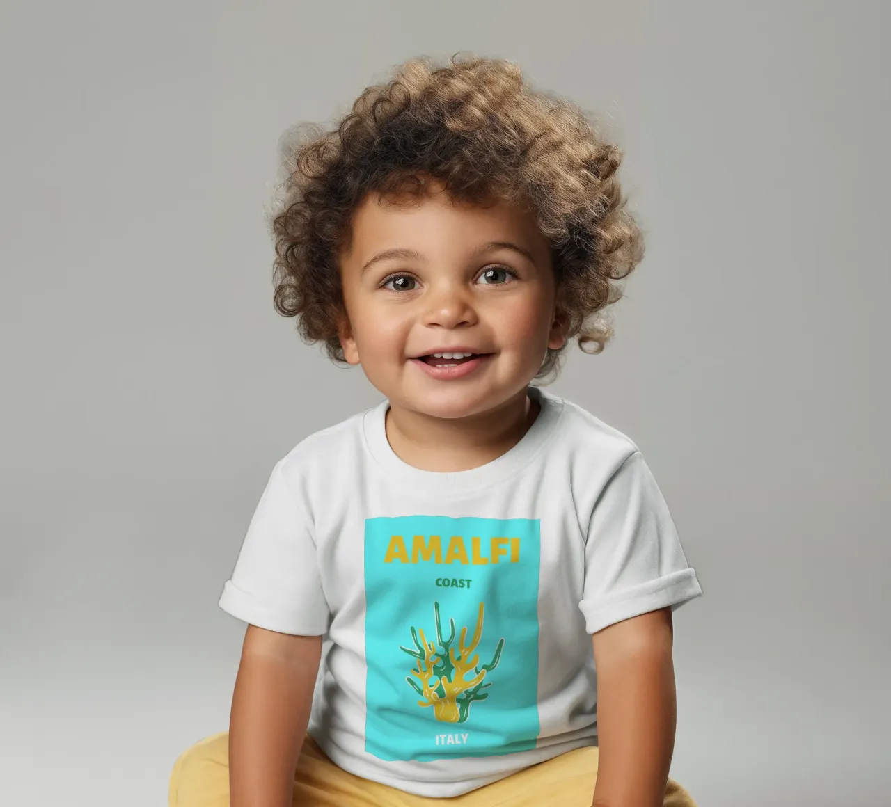 Abstract Coral Reef Pink Blue Retro Ocean Pop Art baby t-shirt by NorwesClub