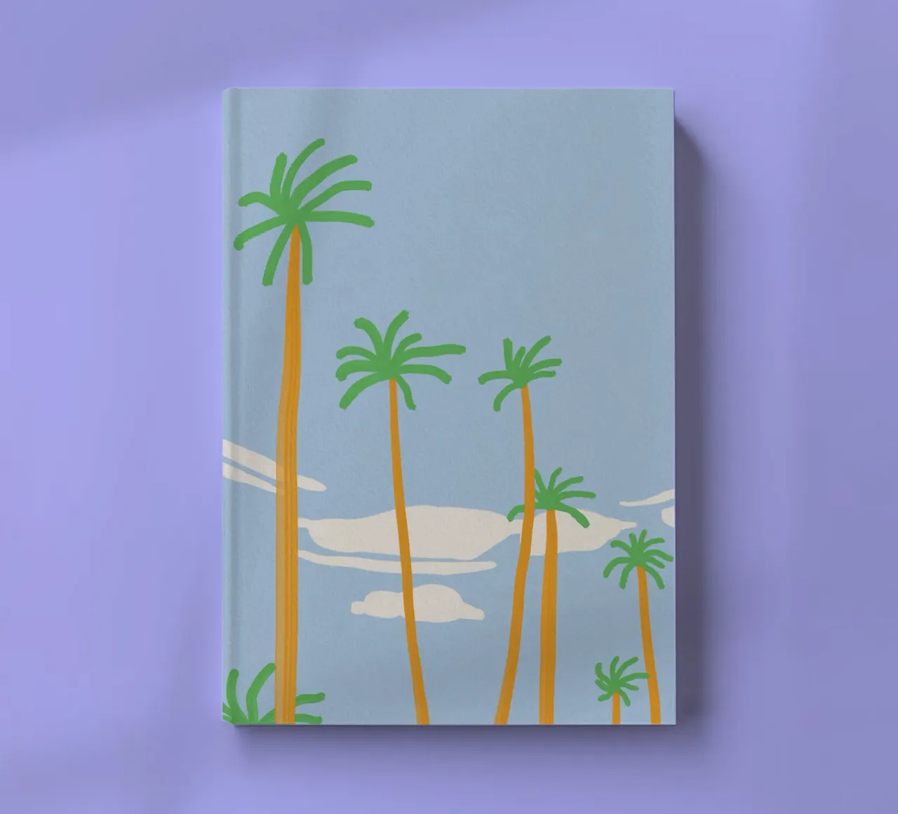 Circling clouds notebook by Little Dean