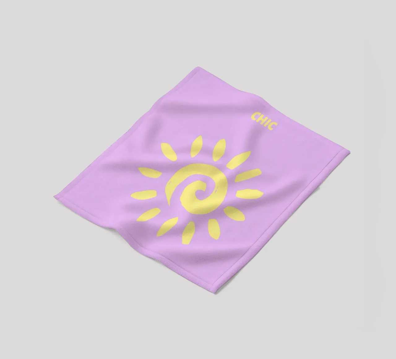 Psychedelic Sunburst Retro Abstract Groovy Pop Art fleece blanket by NorwesClub