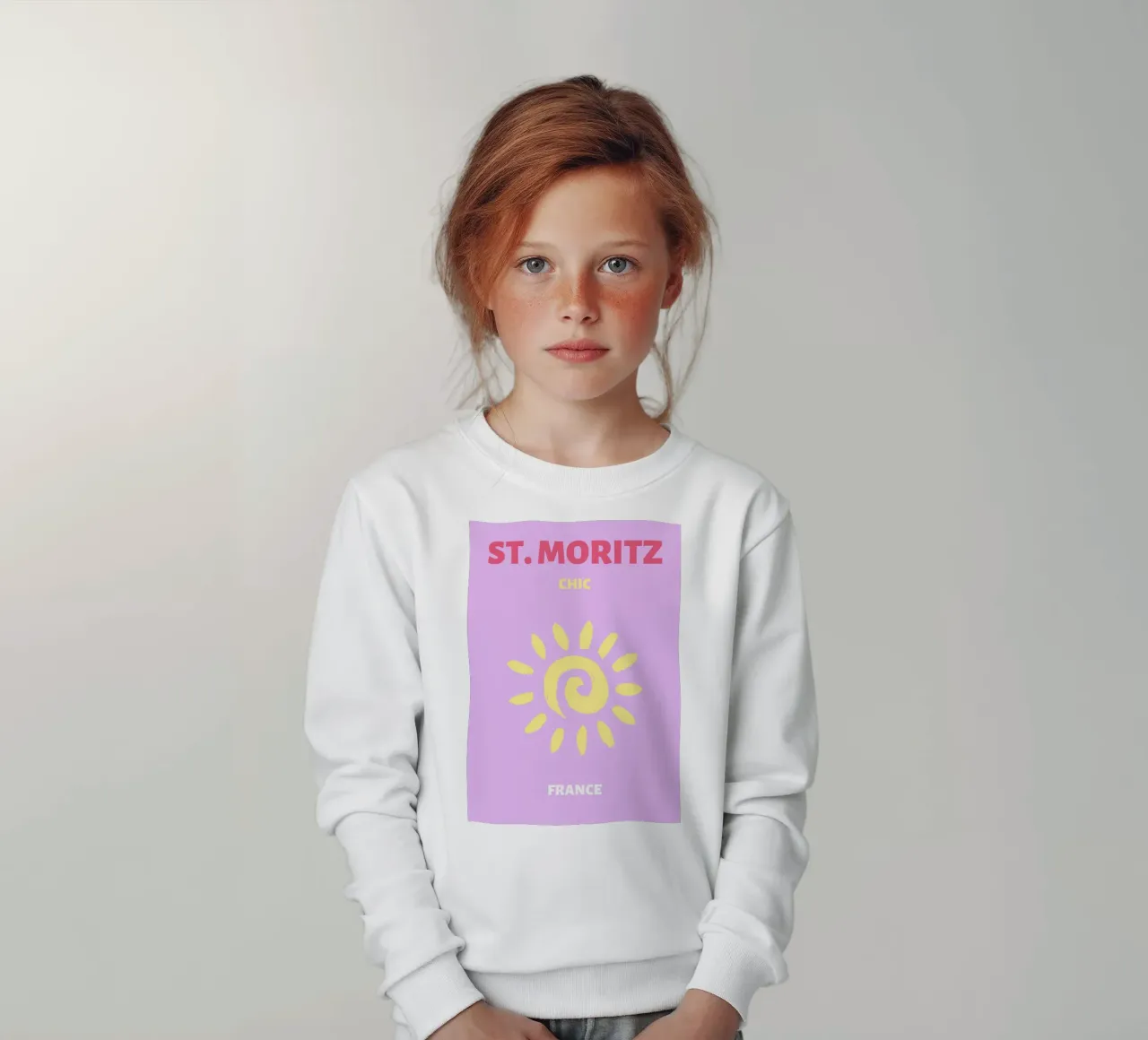 Psicodélico Sunburst Retro Abstracto Groovy Pop Art sudadera para niño de NorwesClub