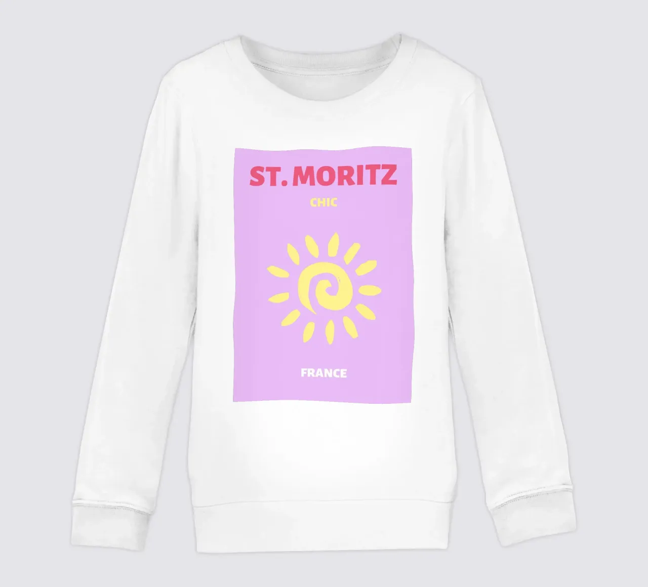 Psicodélico Sunburst Retro Abstracto Groovy Pop Art sudadera para niño de NorwesClub