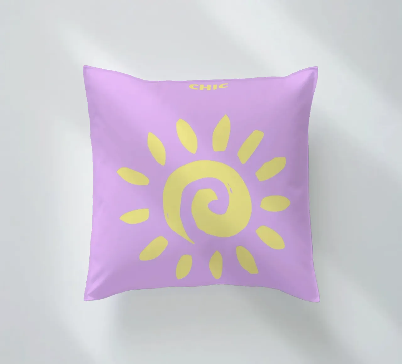 Psichedelico Sunburst Retro Astratto Groovy Pop Art cuscino da NorwesClub