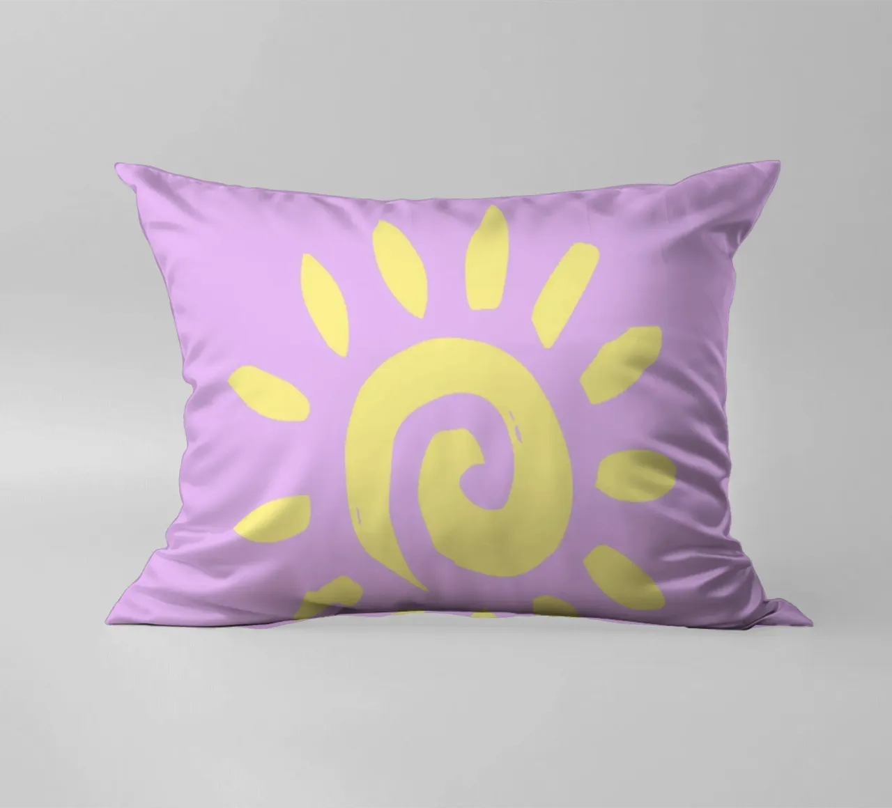 Psichedelico Sunburst Retro Astratto Groovy Pop Art cuscino da NorwesClub