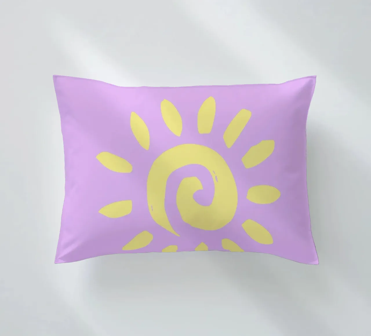 Psichedelico Sunburst Retro Astratto Groovy Pop Art cuscino da NorwesClub