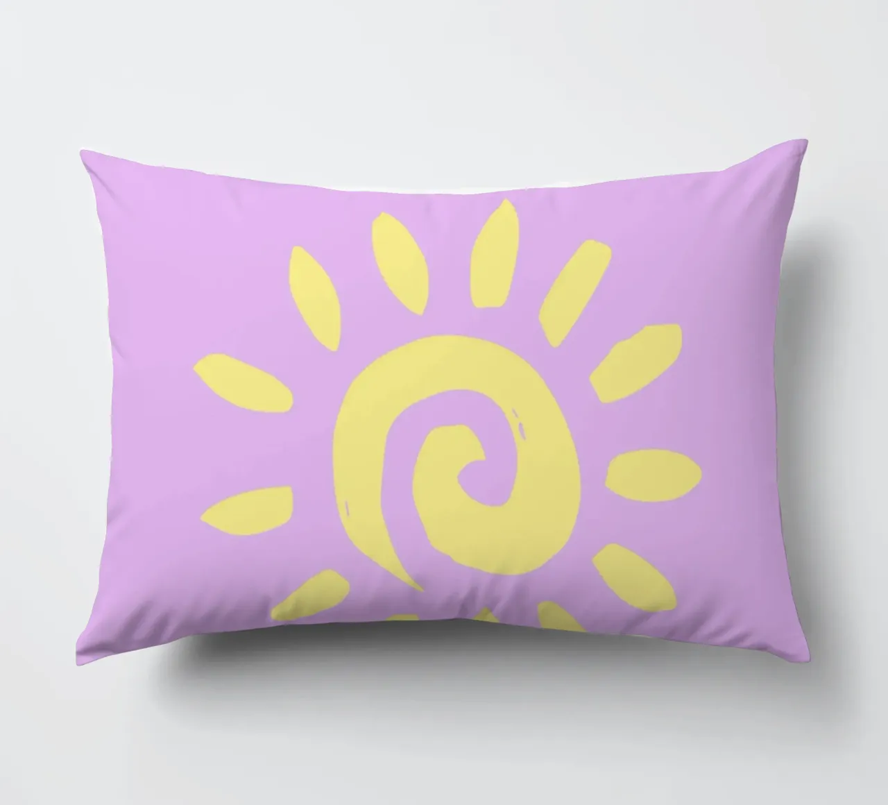 Psichedelico Sunburst Retro Astratto Groovy Pop Art cuscino da NorwesClub