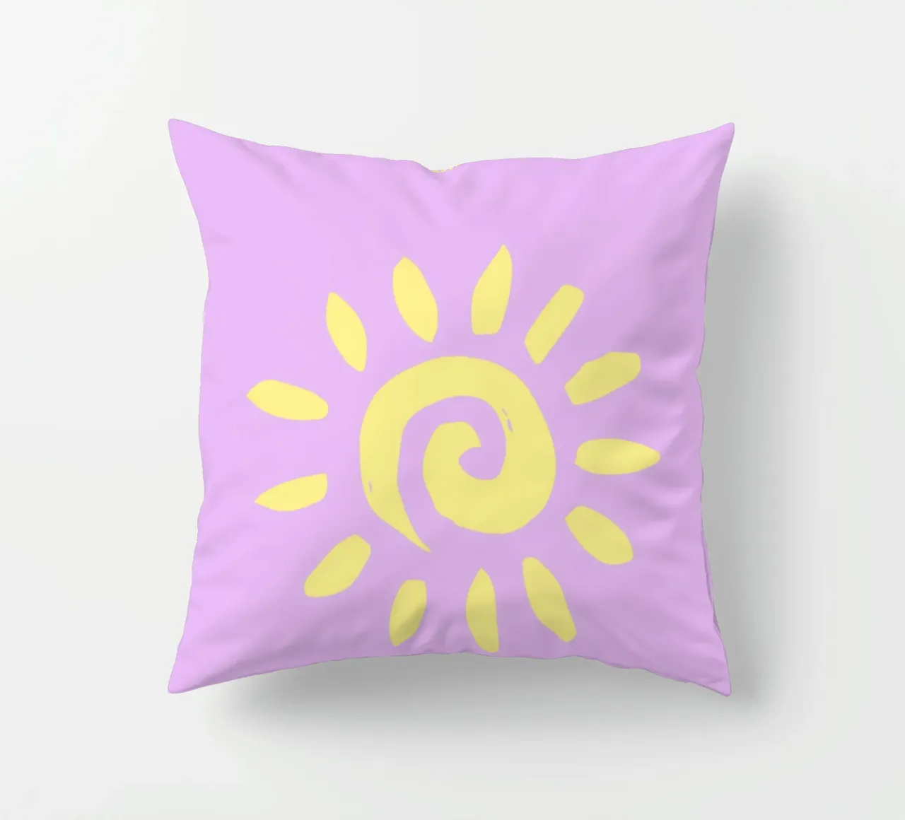 Psichedelico Sunburst Retro Astratto Groovy Pop Art cuscino da NorwesClub
