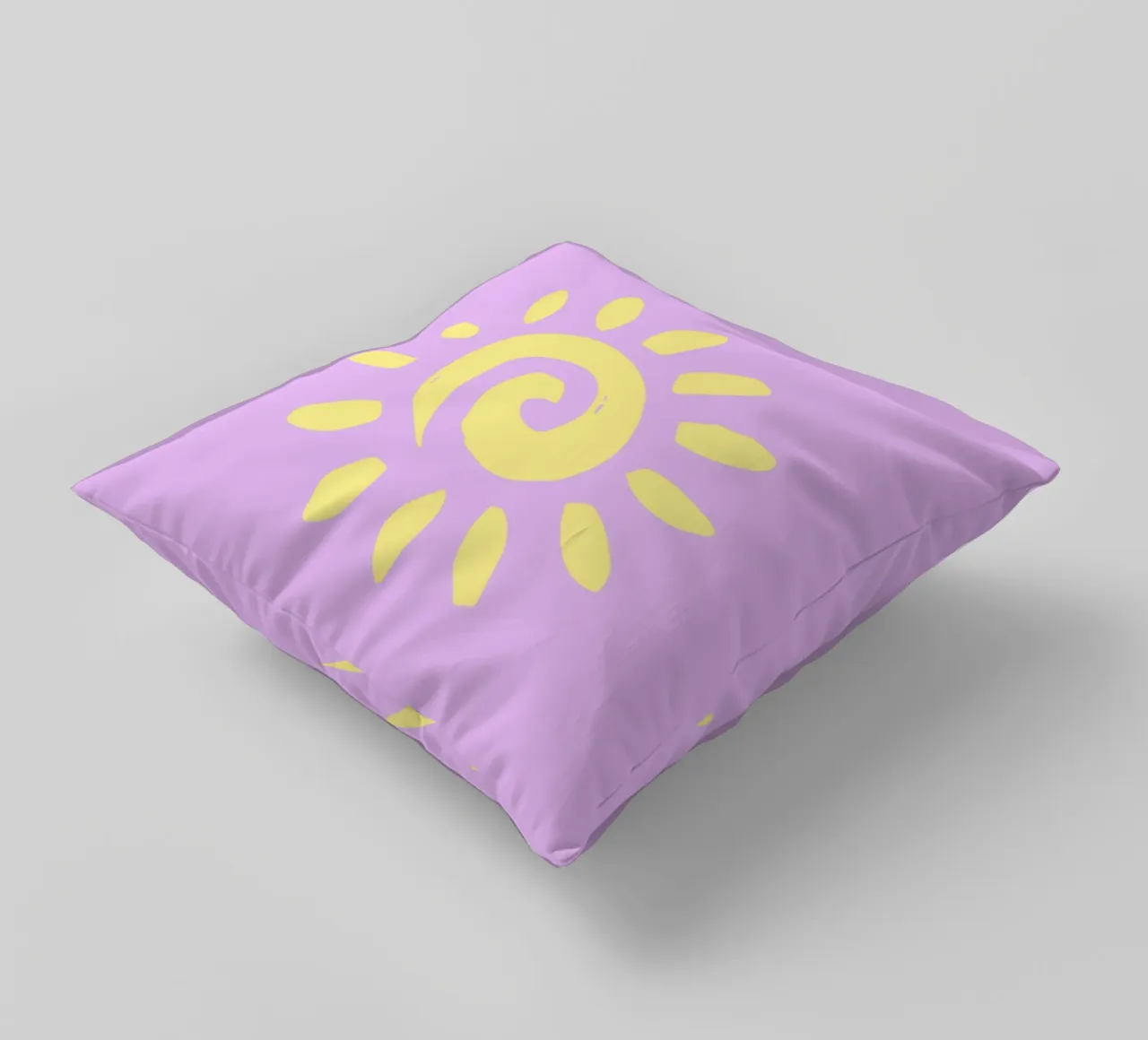 Psichedelico Sunburst Retro Astratto Groovy Pop Art cuscino da NorwesClub