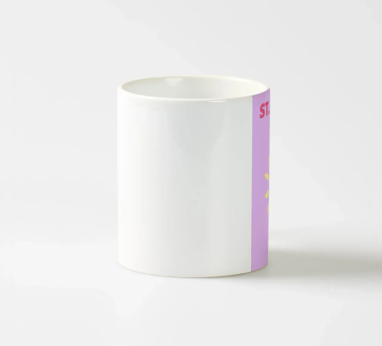 Psichedelico Sunburst Retro Astratto Groovy Pop Art tazza in ceramica da NorwesClub