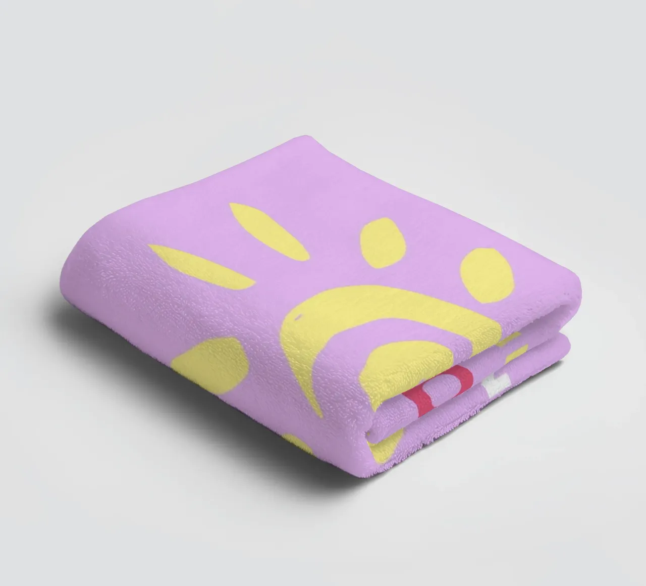 Psychedelic Sunburst Retro Abstract Groovy Pop Art towel by NorwesClub